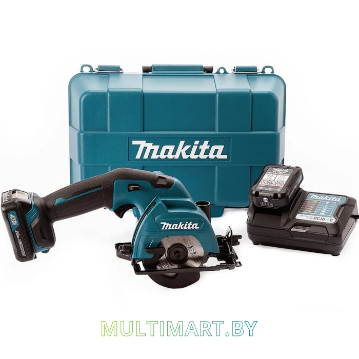 Дисковая (циркулярная) пила Makita HS301DWAE (с 2-мя АКБ, кейс)